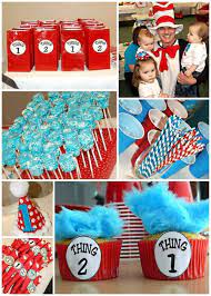 thing 1 and 2 party ideas for kids