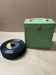 45 rpm vinyl record storage case