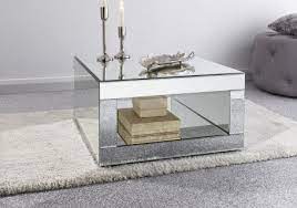 Capri Mirrored Glass Living Room Range