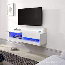 Modern Simple Mdf Led Tv Stand Wall