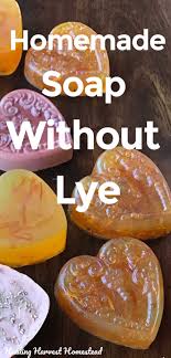 homemade soap without lye get