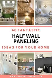 40 Amazing Halfwall Paneling Ideas For