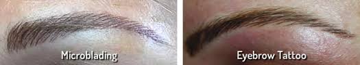 microblading vs eyebrow tattoo