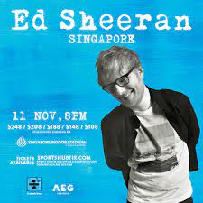 — ed sheeran (@edsheeran) january 26, 2017. Dividetour Aeg Presents Drops Details For Ed Sheeran S Singapore Show Hype Malaysia