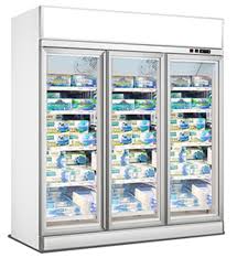 Grocery Freezer Showcase Vertical