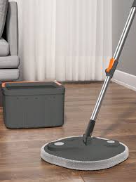 1pc 360 rotating mop rod with washing