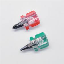 Details About 6pcs Set Mini Stubby Screwdriver Cr V Constructed Flat Head Pozi Small Compact
