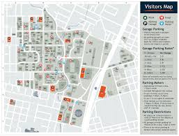 Visitors Map Parking Transportation The University Of