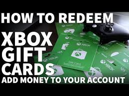 how to redeem xbox gift card code how