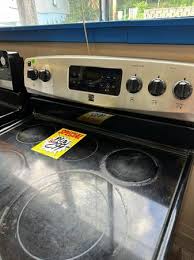 Electric Stove Kenmore Top Glass