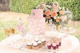 Outdoor Wedding Dessert Table