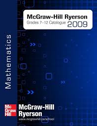 Mathematics 9 Mcgraw Hill Ryerson