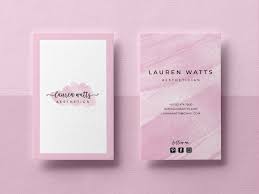 Esthetician business cards are the perfect networking tool for presenting your services and creating a foundation for future business. Excited To Share The Latest Addition To Etsy Graphicdesign Thoughtandcreation Business Card Design Simple Business Cards Watercolor Minimalist Card Design