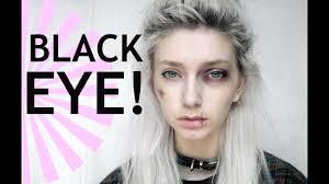 black eye and bruises makeup you