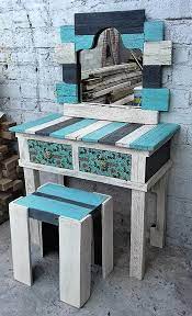 wood pallets vine vanity project