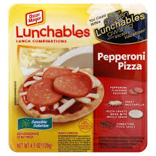 oscar mayer lunchables pizza pepperoni