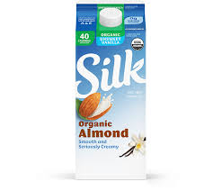 organic unsweet vanilla almondmilk silk