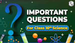 Important Questions For Class 10