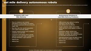 types of autonomous robotic system