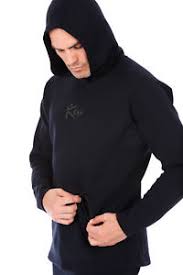 Details About Kutting Weight Neoprene Weight Loss Sauna Suit All Black Workout Hoodie