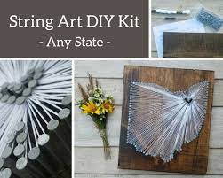 State String Art Kit Ohio Nail Art