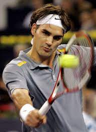 On will Roger Federer ...