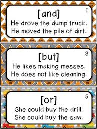 Conjunctions Under Construction Anchor Charts Centers And Printables