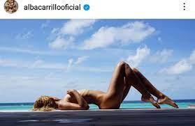 El desnudo de Alba Carrillo tras ser despedida de Telecinco