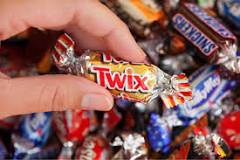 Why does Twix say right and left?