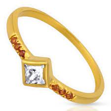 enthralling cubic gold ring