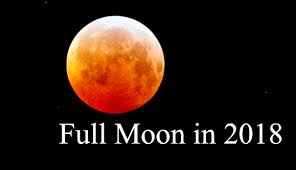 Moon Phases In 2018 Full Moon Calendar Tarot Astrology
