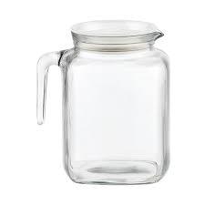 glass pitchers glass refrigerator