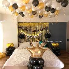 easy simple balloon decoration at home