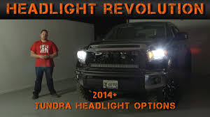 2017 toyota tundra headlight options