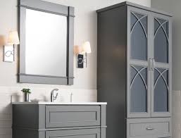 combining mirrors and cabinetry