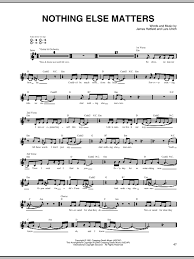 For precise see tab version / repeat below twice. Metallica Nothing Else Matters Sheet Music Notes Chords Guitar Tab Download Pop 78186 Pdf