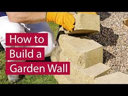 How To Build A Garden Wall
