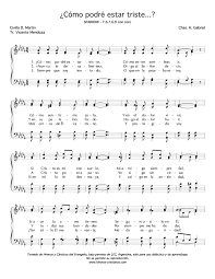 Veja mais ideias sobre partituras, partitura piano, partituras musicais gratuitas. Como Podre Estar Triste Himnos Cristianos