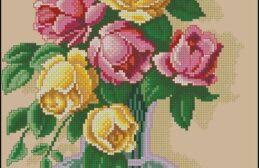 See more ideas about cross stitch, floral cross stitch, stitch. Flowers Free Cross Stitch Patterns