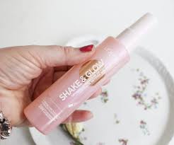 l oréal shake glow setting spray