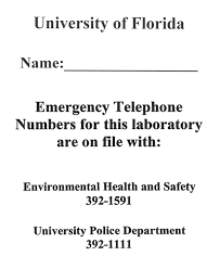 UF Environmental Health and Safety - University of Florida gambar png