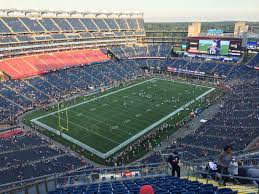 Gillette Stadium Section 340 New England Patriots
