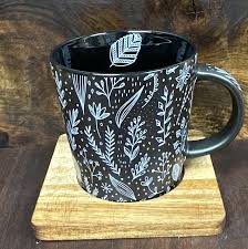 leaves trend mug cup of tea tea