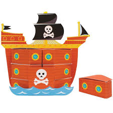 pirate ship favor bo centerpiece
