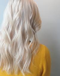 Try on blonde hair color shades, red hair color, or even vibrant hair color with our new 3d technology! This Curly Long Platinum Snow White Gold Hair Color With Blonde Highlights Is Brightening Our Day Aveda Ar White Blonde Hair Long White Hair Blonde Hair Color