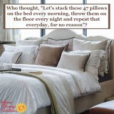 how to declutter pillows