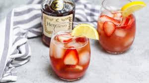 the best strawberry hennessy drink