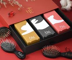 bronze mini comb gift box matte black