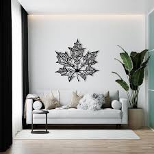 Leaf Metal Wall Decor Sycamore Leaves