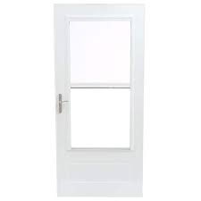 Light Retractable Aluminum Storm Door